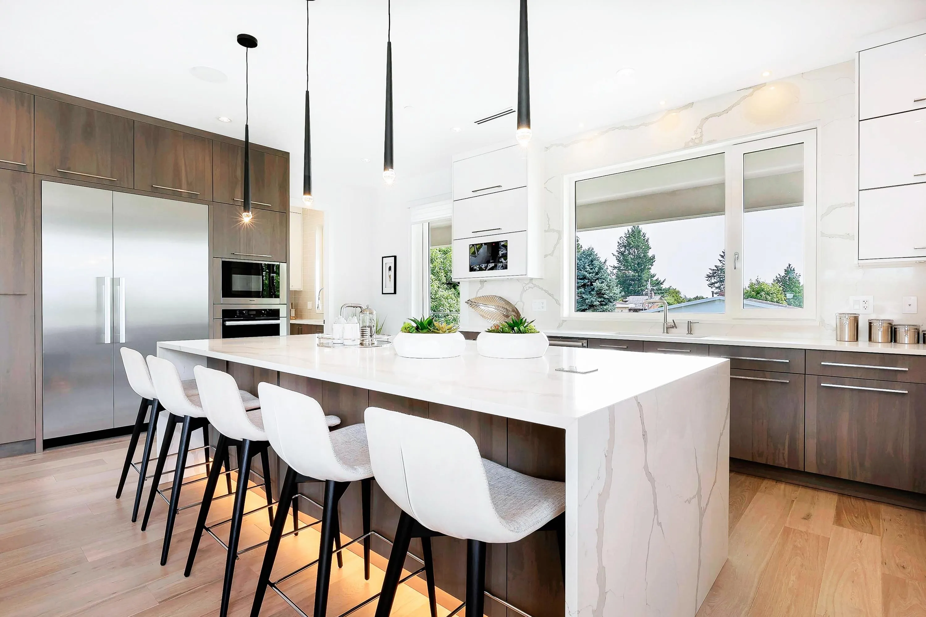 Renovated Kitchen.